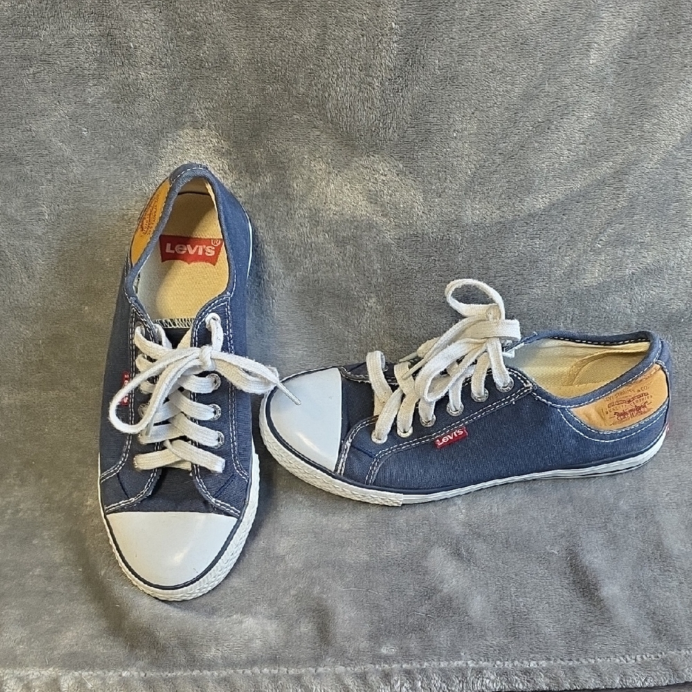 Levi's Ladies Denim Blue Sneakers